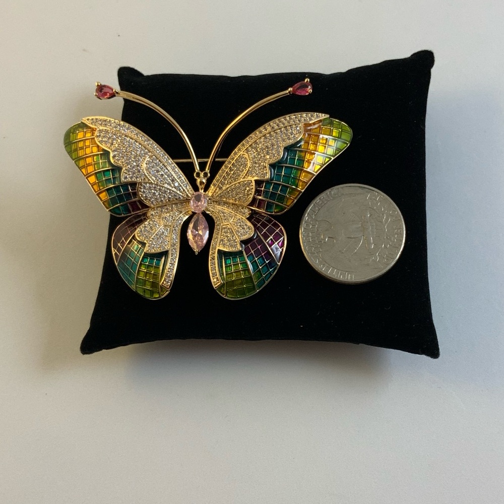 Butterfly Brooch - Picture 7 of 12